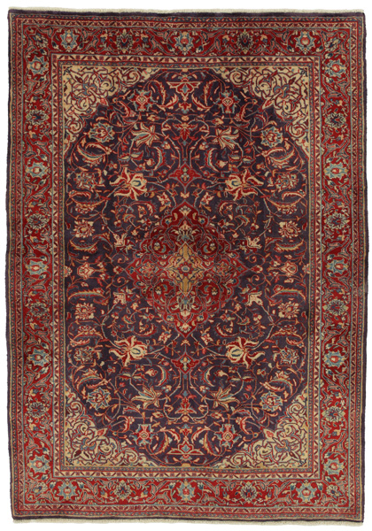 Kashan Persian Rug 205x143