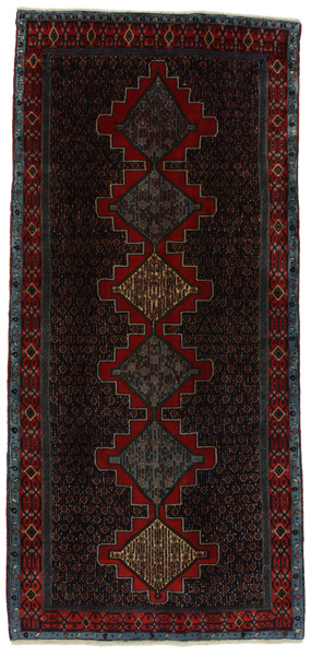 Senneh - Kurdi Persian Rug 284x133