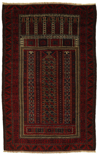 Baluch - Turkaman Persian Rug 138x88