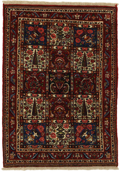 Bakhtiari Persian Rug 150x106