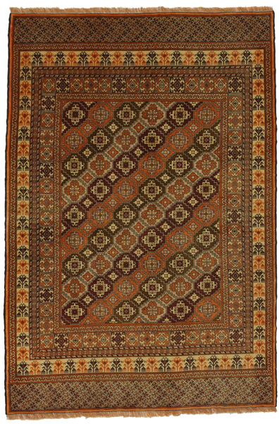 Bokhara - Turkaman Persian Rug 184x125