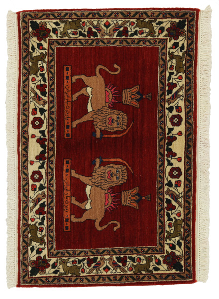 Bijar - Kurdi Persian Rug 61x92