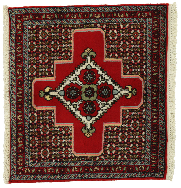 Senneh - Kurdi Persian Rug 67x73