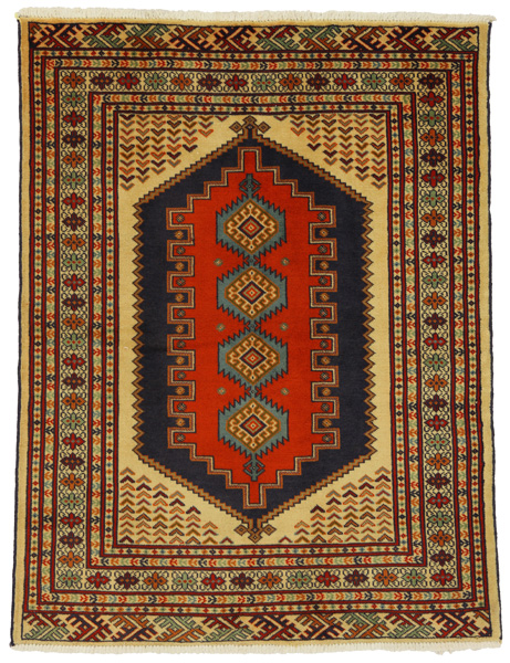 Bokhara - Turkaman Persian Rug 153x118
