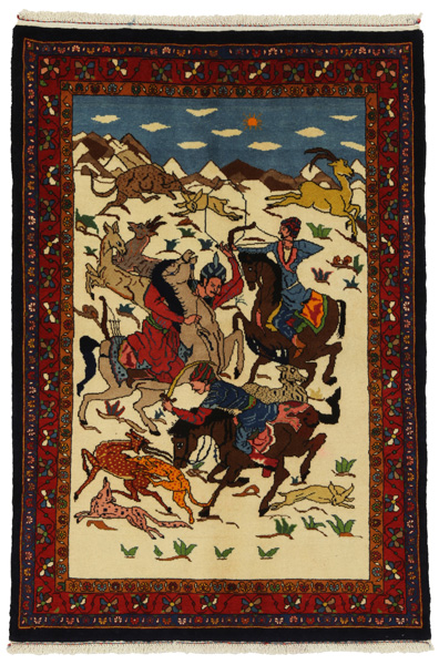 Sarouk - Farahan Persian Rug 148x100