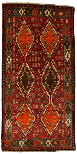 Yalameh - Qashqai Persian Rug 253x128