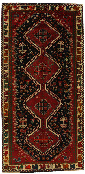 Yalameh - Qashqai Persian Rug 296x146