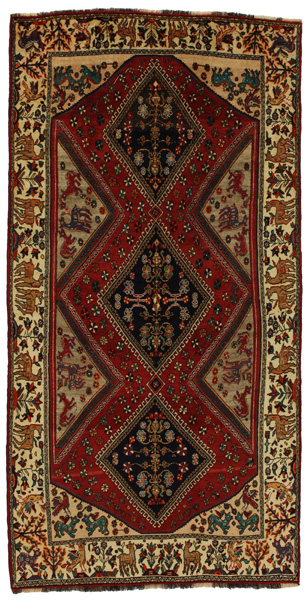 Qashqai Persian Rug 301x155