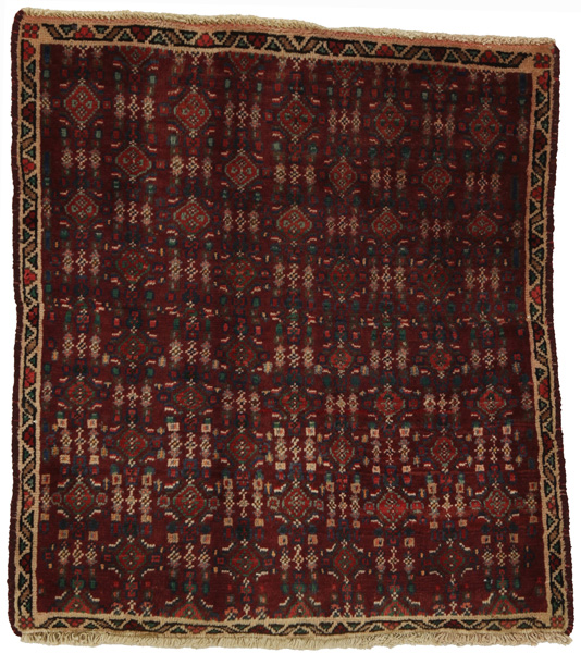 Hosseinabad - Hamadan Persian Rug 76x71