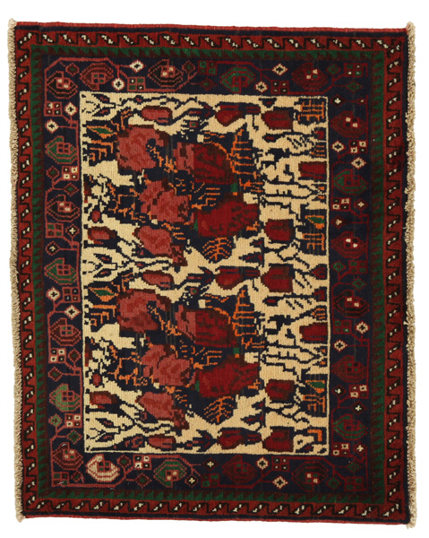 Bijar - Kurdi Persian Rug 60x76