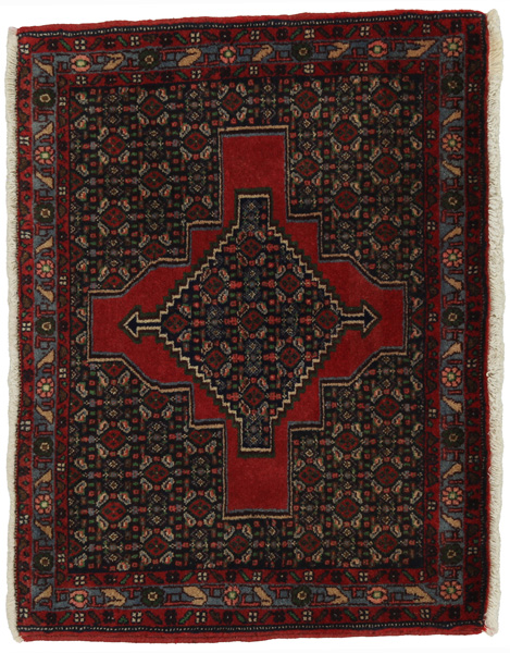 Senneh - Kurdi Persian Rug 61x81