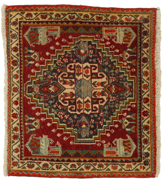 Bijar - Kurdi Persian Rug 55x63