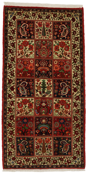 Bakhtiari Persian Rug 194x95