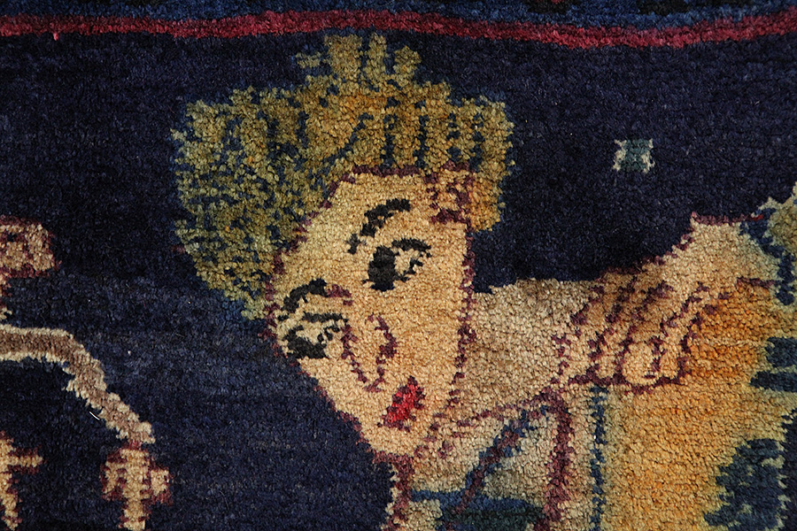 Bijar - Kurdi Persian Rug 333x180 - Picture 8