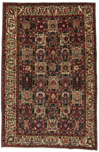 Bakhtiari - Garden Persian Rug 323x206