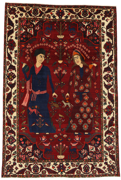 Bijar - Kurdi Persian Rug 307x203