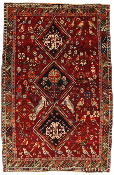 Qashqai - Shiraz Persian Rug 300x192