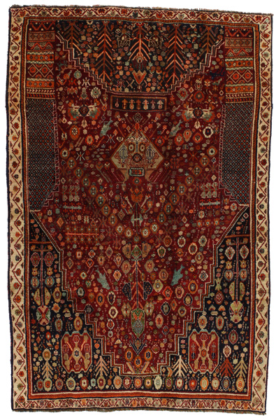 Qashqai - Shiraz Persian Rug 216x140