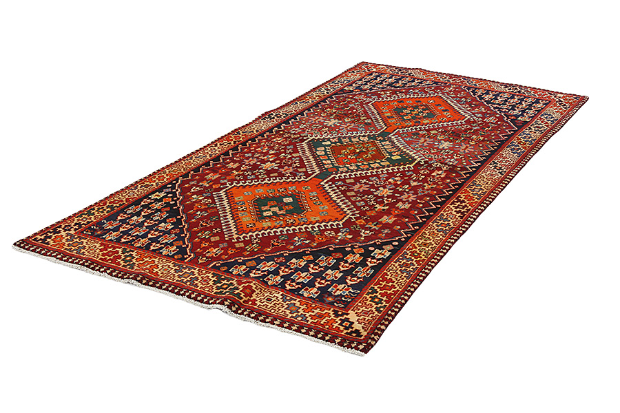 Qashqai Persian Rug 281x146 - Picture 2