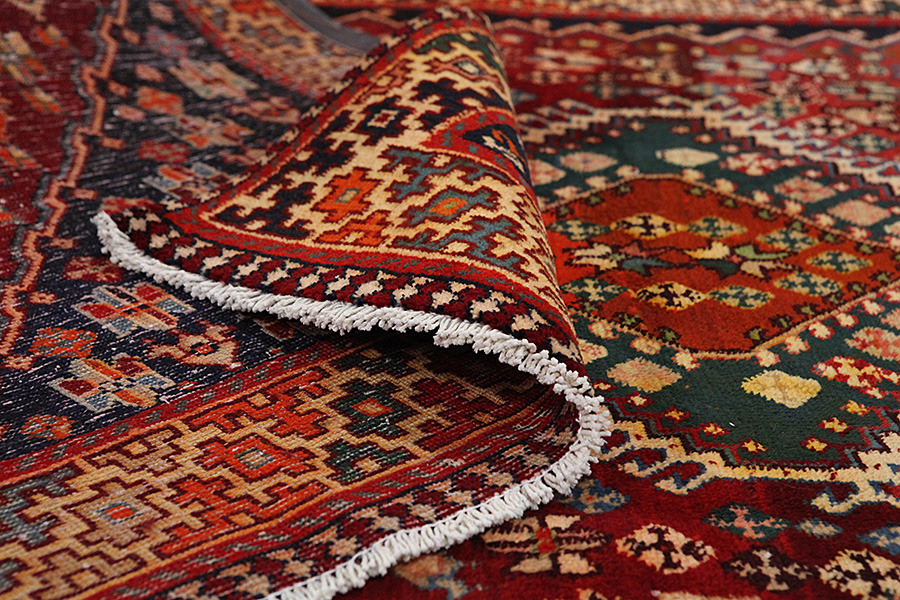 Qashqai Persian Rug 281x146 - Picture 4