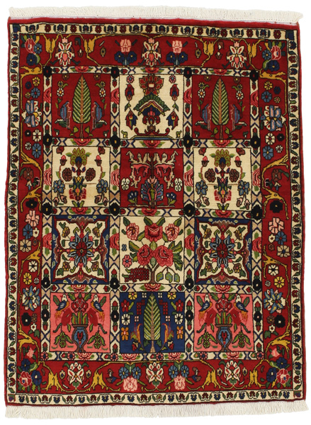 Bakhtiari Persian Rug 138x108
