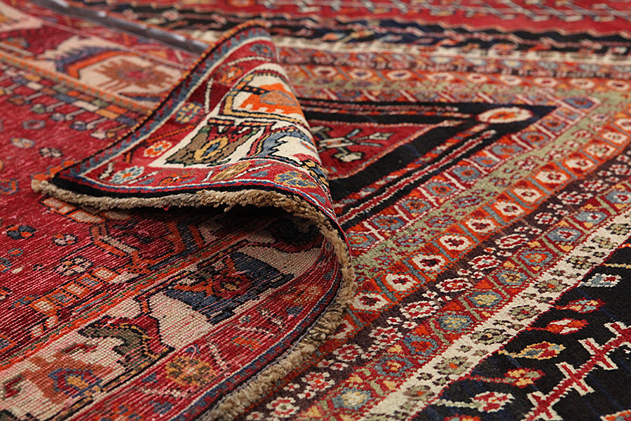 Qashqai - Shiraz Persian Rug 290x208 - Picture 4