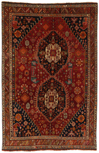 Qashqai - Shiraz Persian Rug 303x197