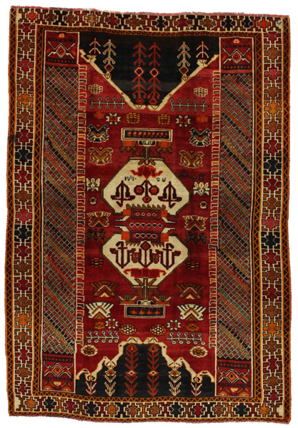 Gabbeh - Qashqai Persian Rug 235x163