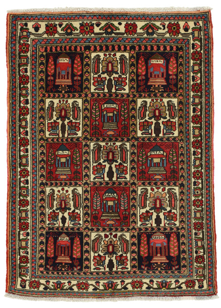 Bakhtiari Persian Rug 143x102