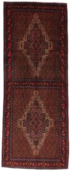 Senneh - Kurdi Persian Rug 313x124
