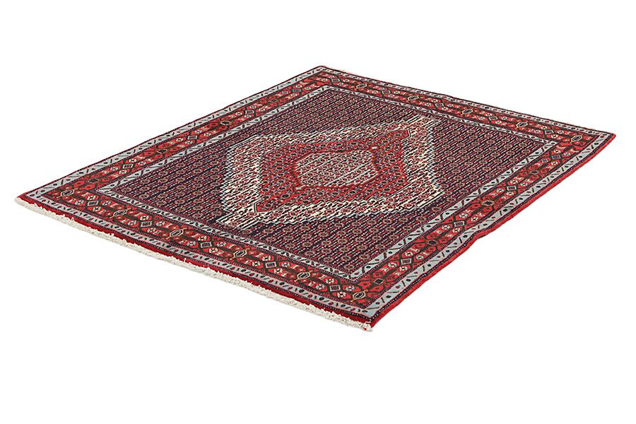 Senneh - Kurdi Persian Rug 166x125 - Picture 2