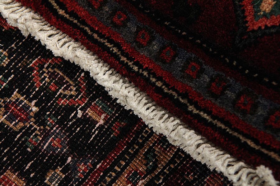Senneh - Kurdi Persian Rug 137x130 - Picture 5