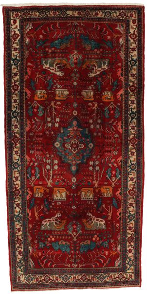 Koliai - Kurdi Persian Rug 334x157