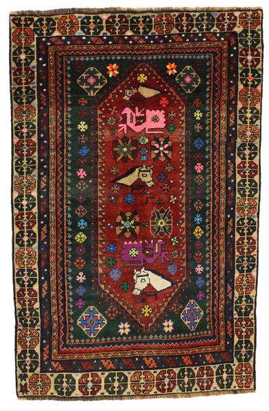 Qashqai - Shiraz Persian Rug 205x128
