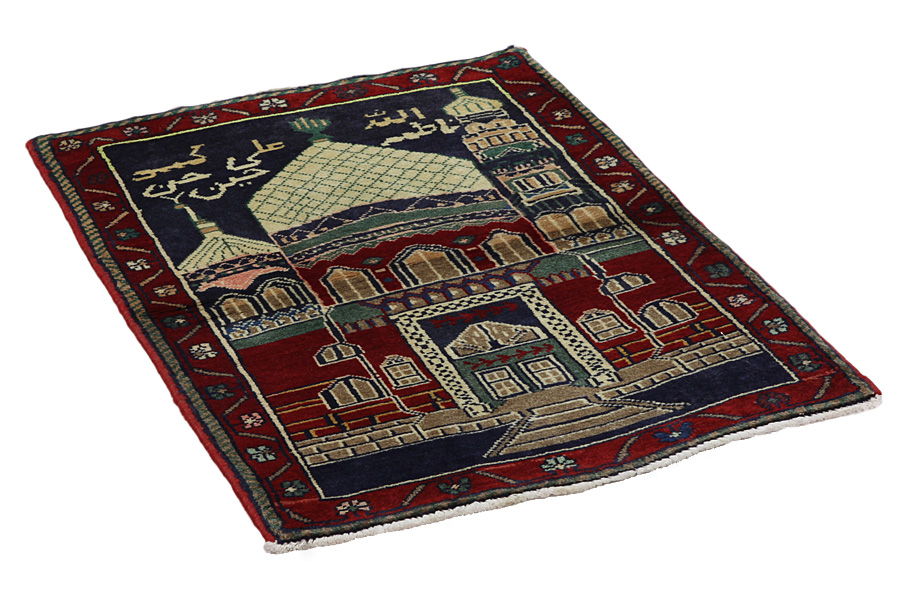 Bijar Persian Rug 101x68 - Picture 1