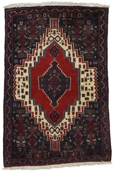 Senneh - Kurdi Persian Rug 106x68