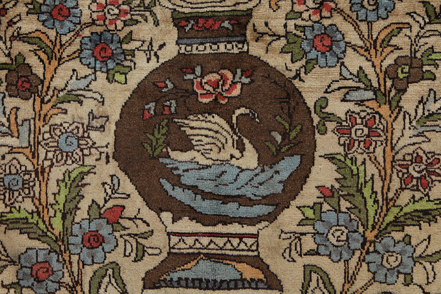 Bijar - Kurdi Persian Rug 130x100 - Picture 5