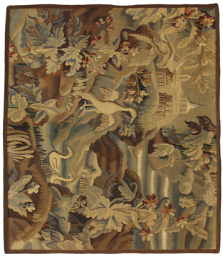 Rug Tapestry Antique 165x190