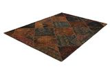 Patchwork Persian Rug 245x175 - Picture 2