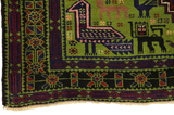 Baluch - Turkaman Persian Rug 190x105 - Picture 3