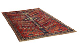 Qashqai - old Persian Rug 208x138 - Picture 1