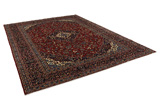 Kashan Persian Rug 395x290 - Picture 1