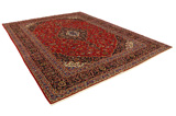 Kashan Persian Rug 396x292 - Picture 1