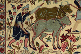 Isfahan Persian Rug 377x262 - Picture 12