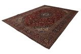 Kashan Persian Rug 390x292 - Picture 2