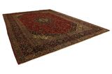 Kashan Persian Rug 400x293 - Picture 1
