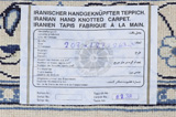 Nain Tabas Persian Rug 207x127 - Picture 6