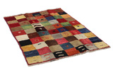 Gabbeh Persian Rug 185x120 - Picture 1