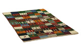 Gabbeh - Bakhtiari Persian Rug 140x94 - Picture 1
