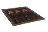 Gabbeh - Qashqai Persian Rug 181x132 - Picture 1